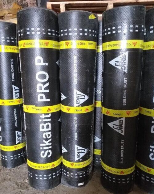 Màng chống thấm khò nóng 4mm mặt cát Sikabit PRO P-40-0 (cuộn 10m)