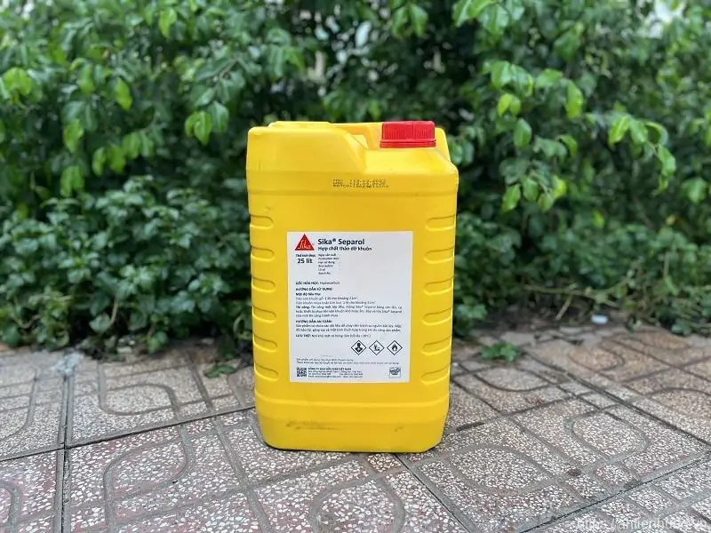 Chất tháo dỡ ván khuôn Sika Separol - Can 25L