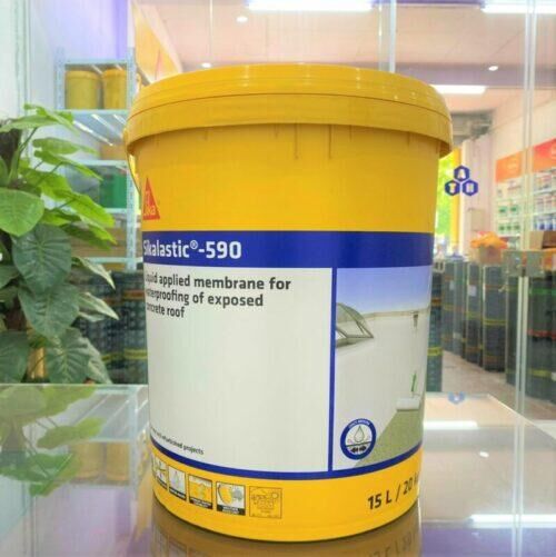 Sika Lastic 590 – Chống thấm gốc Pu-Acrylic