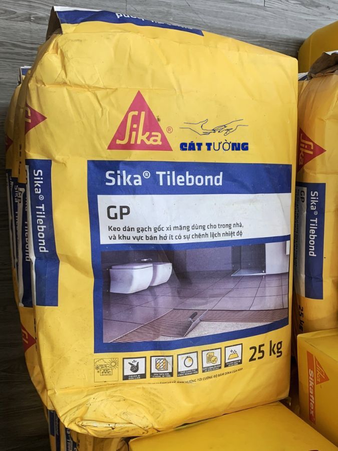 Sika Tilebond GP Keo ốp gạch ngoại thất