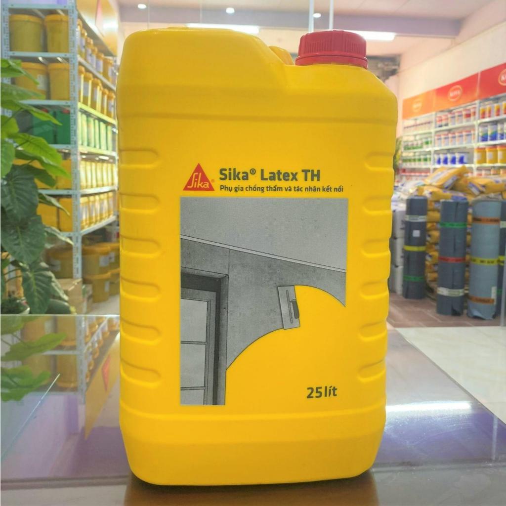 Sika Latex TH 25L – Phụ gia chống thấm và tác nhân kết nối