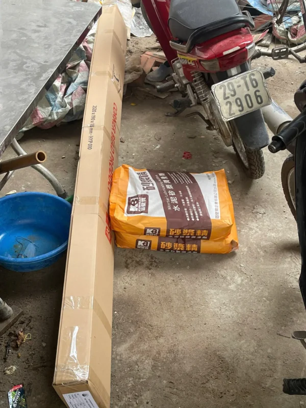 Phụ gia trát tường, Phụ gia chống nứt tường, trát trần nhà Kubibao Đài loan Bao 20kg